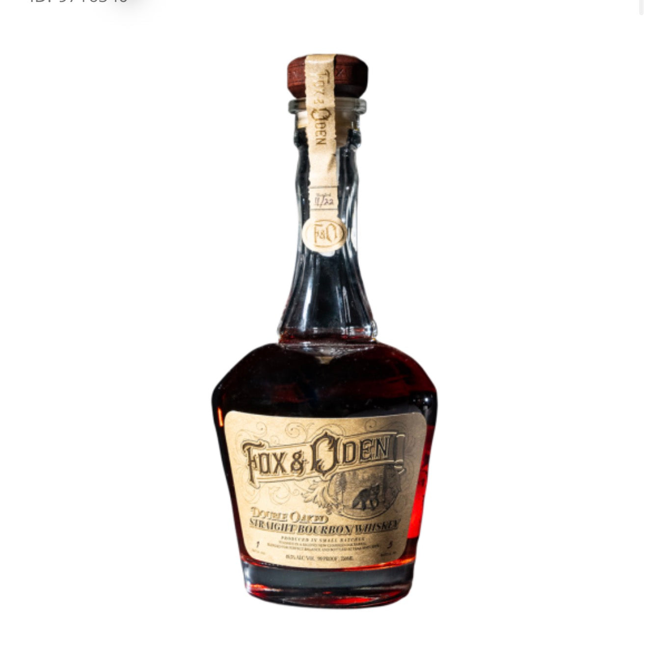 Fox & Oden Bourbon Double Oaked 750ML