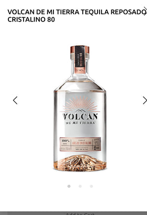 Volcan De Mi Tierra Tequila Reposado Cristalino 80