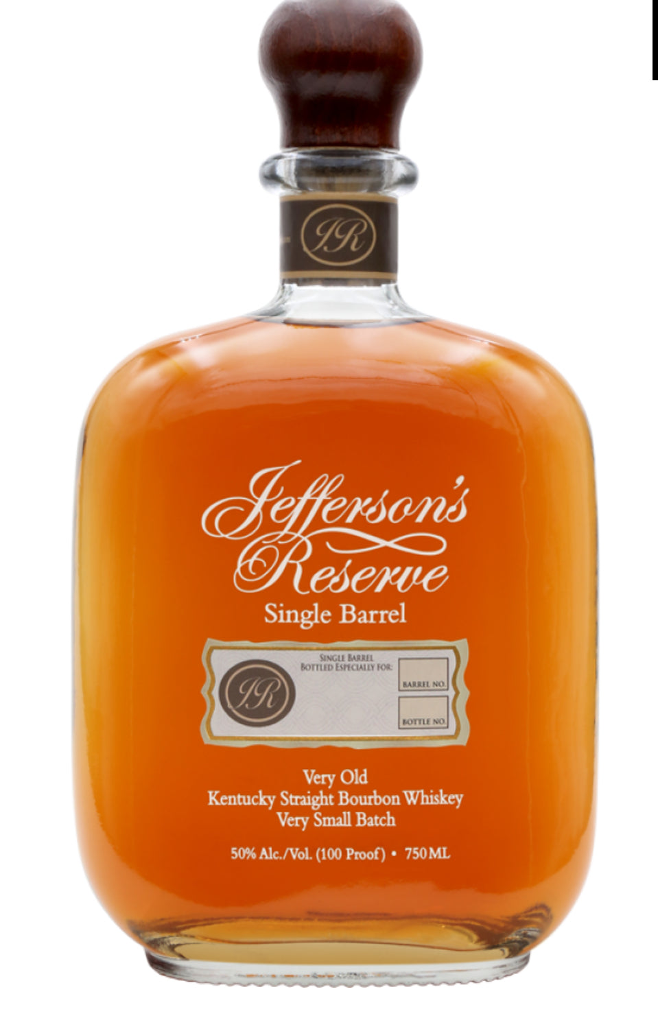 Jefferson's Straight Bourbon Reserve Single Barrel 100