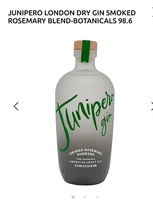 Junipero London Dry Gin Smoked Rosemary 98.6