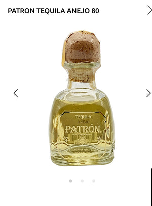 Patron Tequila Anejo 80 50ml 10 pack