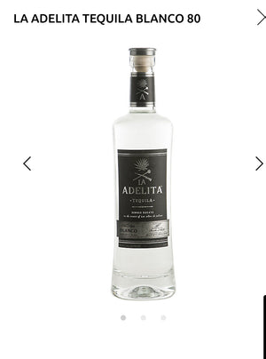 La Adelita Tequila Blanco 80