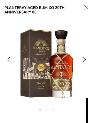 Planteray Aged Rum Xo 20th Anniversary
