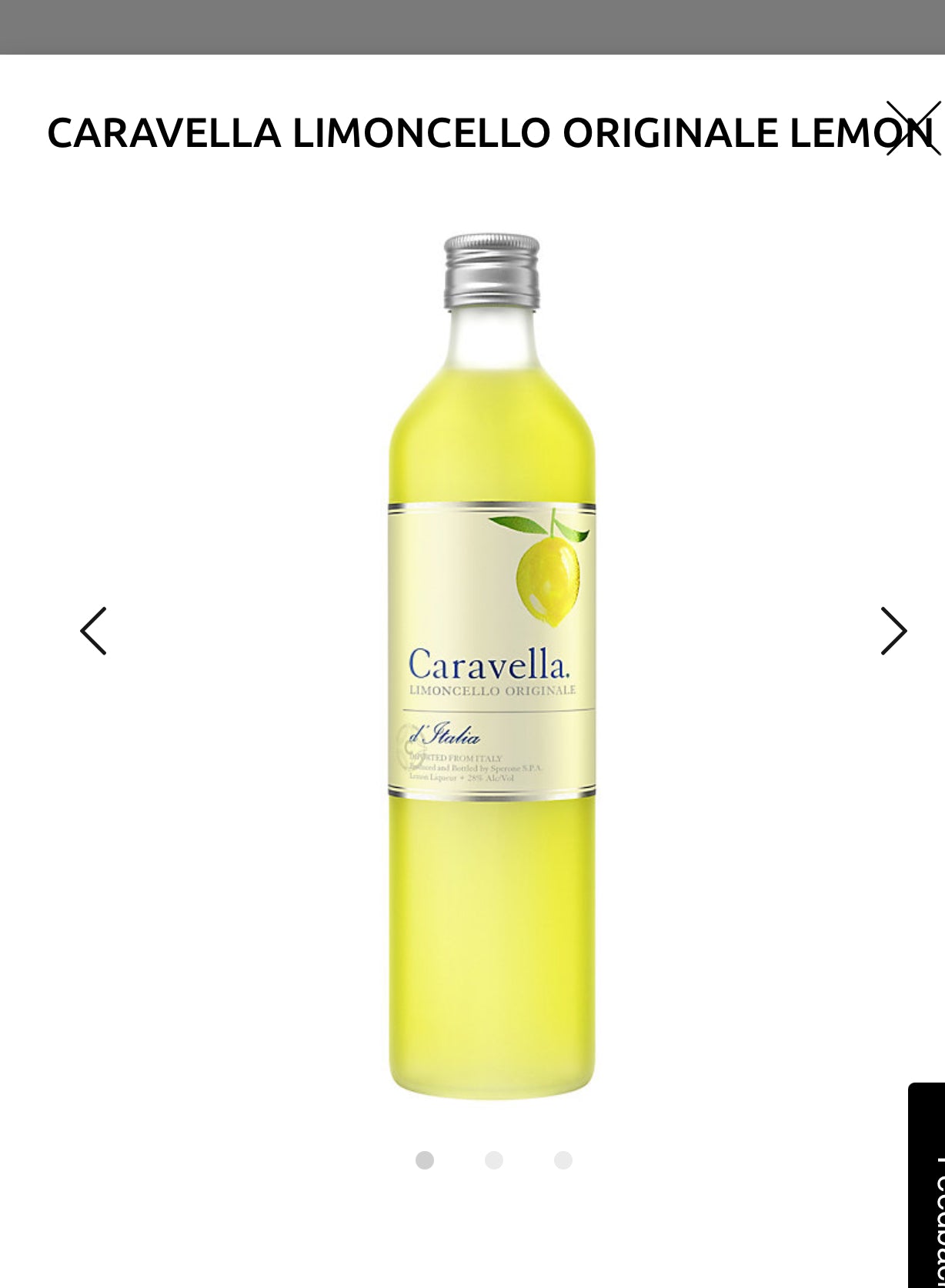 Caravella Limoncello Originale 56