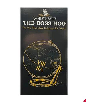 WHISTLEPIG THE BOSS HOG 'THE ONE THAT MADE IT AROUND THE WORLD'