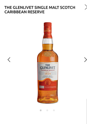 The Glenlivet Single Malt Scotch Caribbean Reserve 80