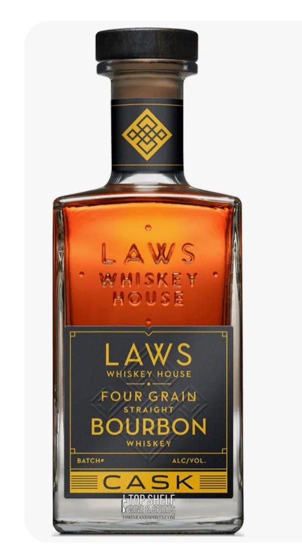 Laws Bourbon Cask Strength 110 750ML