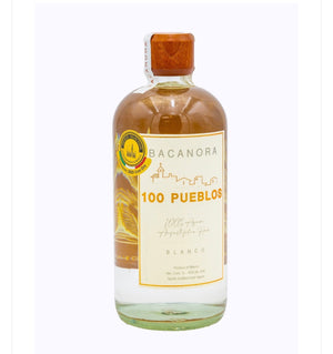 Bacanora 100 Pueblos Blanco 750 Ml