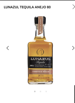 Lunazul Tequila Anejo 80