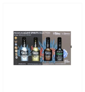 Padre Azul & Xiaman Mezcal 50ml 4pack Gift Set