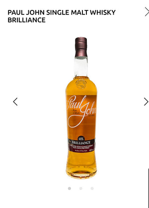 Paul John Single Malt Whisky Brilliance 92