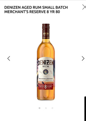 Denizen Aged Rum Small Batch Merchant's Reserve 8 Yr 86