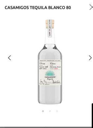 Casamigos Tequila Blanco 80 1L