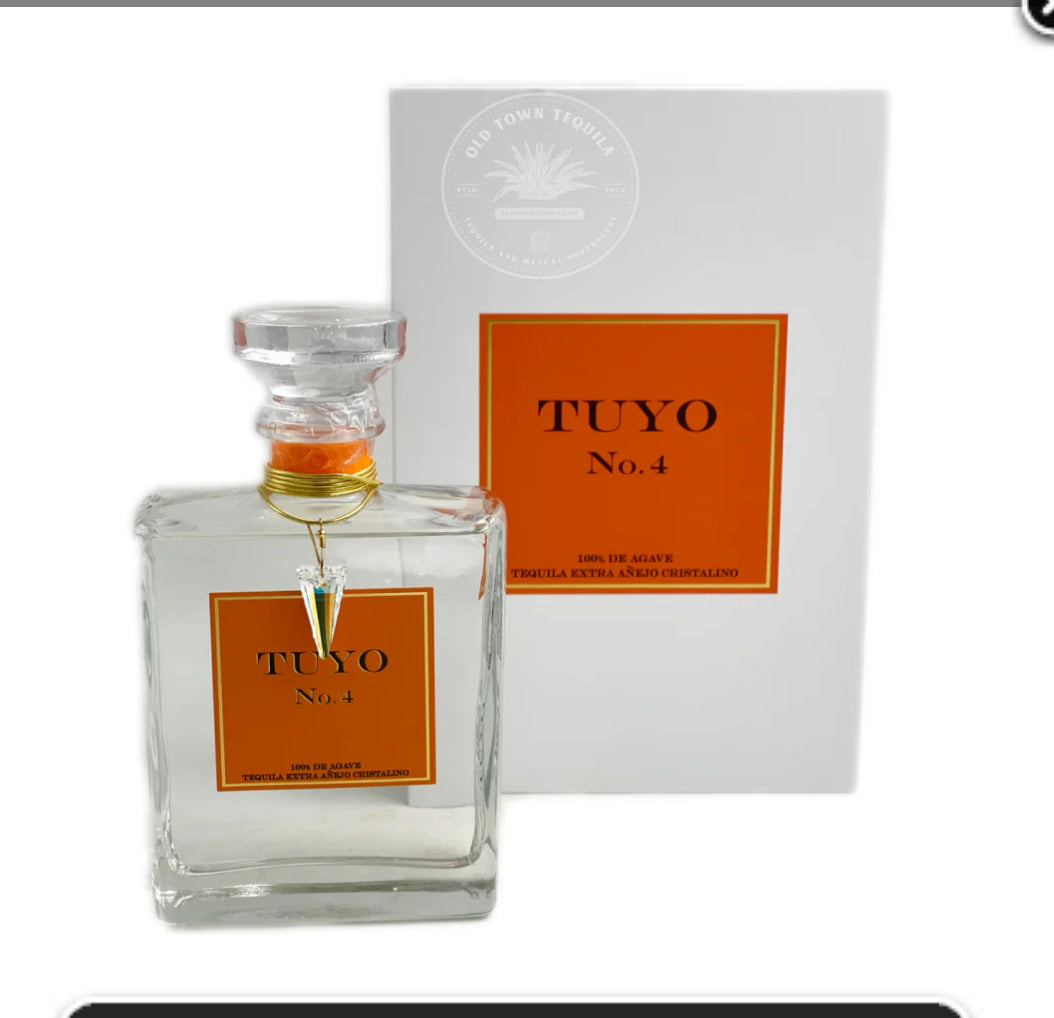 TUYO #4 TEQ EXTRA ANEJO CRISTALINO 375ML
