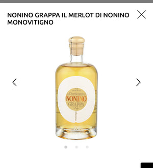 NONINO GRAPPA IL MERLOT DI NONINO MONOVITIGNO