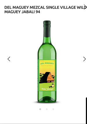 Del Maguey Mezcal Single Village Wild Maguey Jabali 94