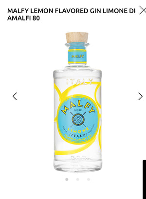 Malfy Lemon Flavored Gin Limone Di Amalfi 82
