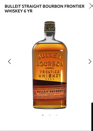Bulleit Straight Bourbon Frontier Whiskey