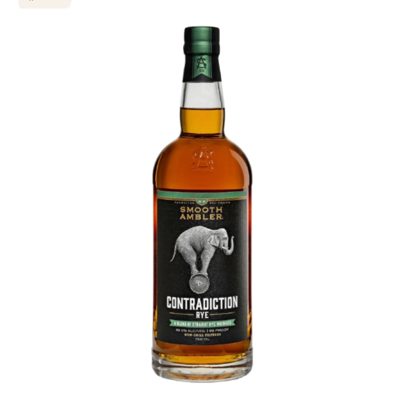 Smooth Ambler Rye Cntradctn 750ML