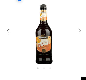 HIRAM WALKER PEACH FLAVORED GRAPE BRANDY
