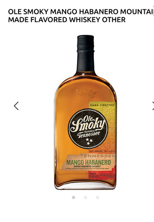 Ole Smoky Mango Habanero Flavored Whiskey Mountain Made 70