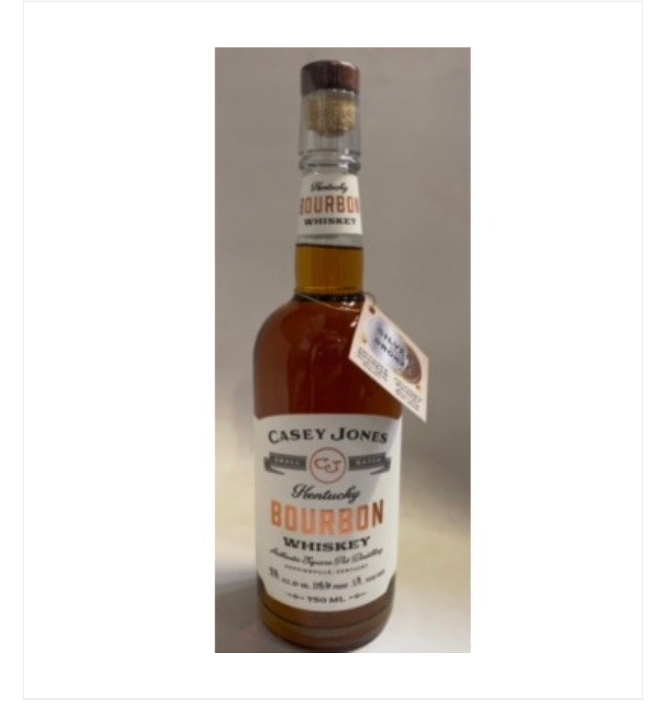 Casey Jones Distillery Small Batch Bourbon Whiskey / 750 Ml