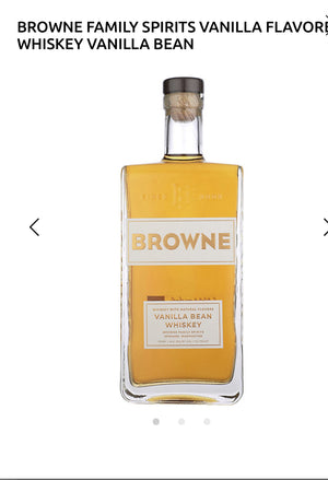 Browne Family Spirits Vanilla Bean Flavored Whiskey 70