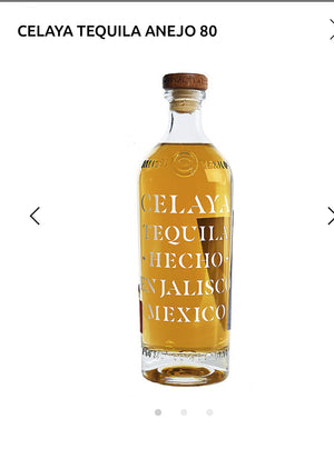 Celaya Tequila Anejo 80