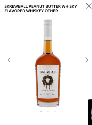 Skrewball Peanut Butter Whiskey 70 W/ 2-50ml Skrewball Peanut Butter Whiskey 70