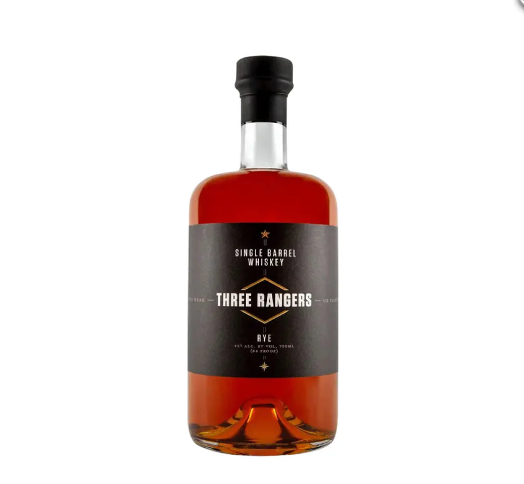 THREE RANGERS WHISKEY 750ML