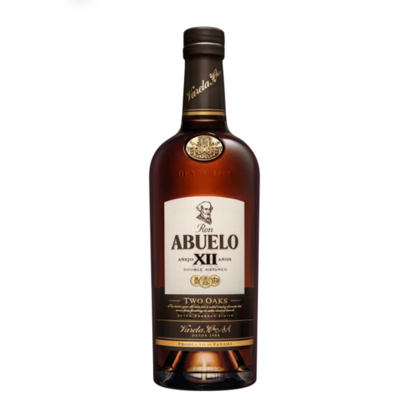 Ron Abuelo Rum Two Oak 12YR 750ML