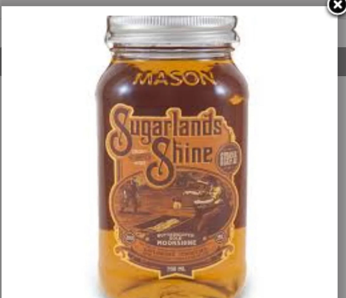 SUGARLAND MOONSHINE BUTTERSCOTCH 750ML