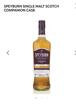 Speyburn Single Malt Scotch Companion Cask 92