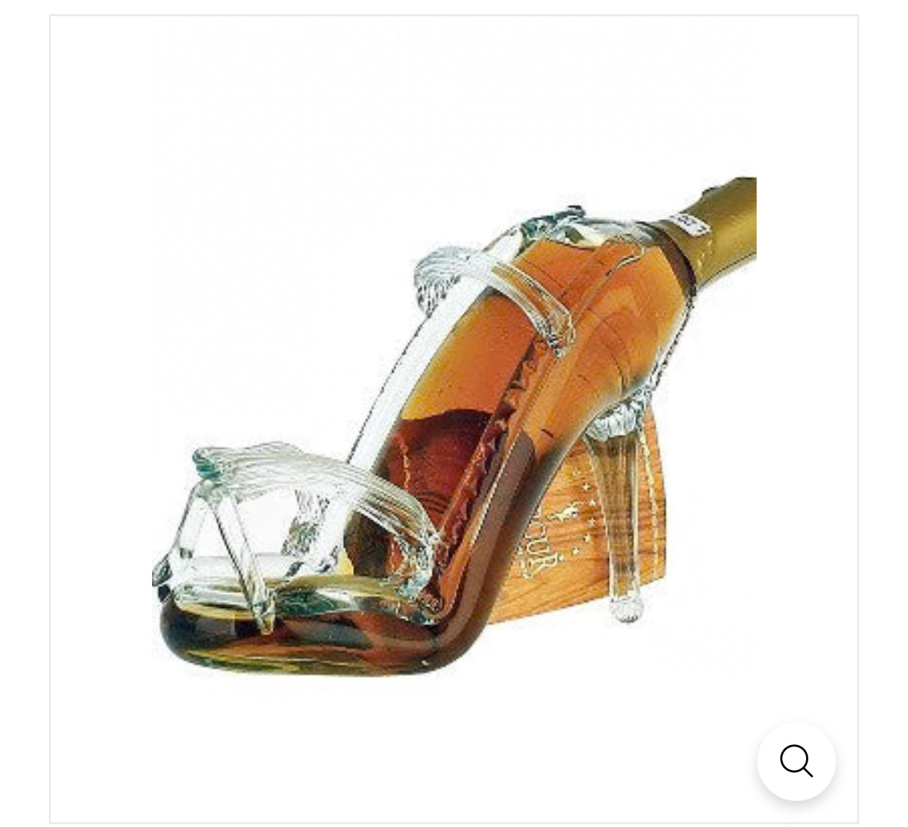 Glass Shoe Napoleon Xo Brandy