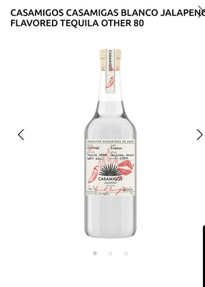 Casamigos Casamigas Tequila Blanco Jalapeno Flavored 80