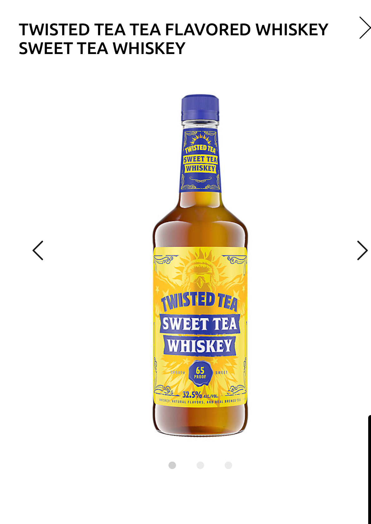 Twisted Tea Whiskey Sweet Tea 65