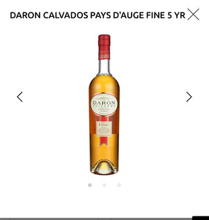 DARON CALVADOS PAYS D'AUGE FINE 5 YR