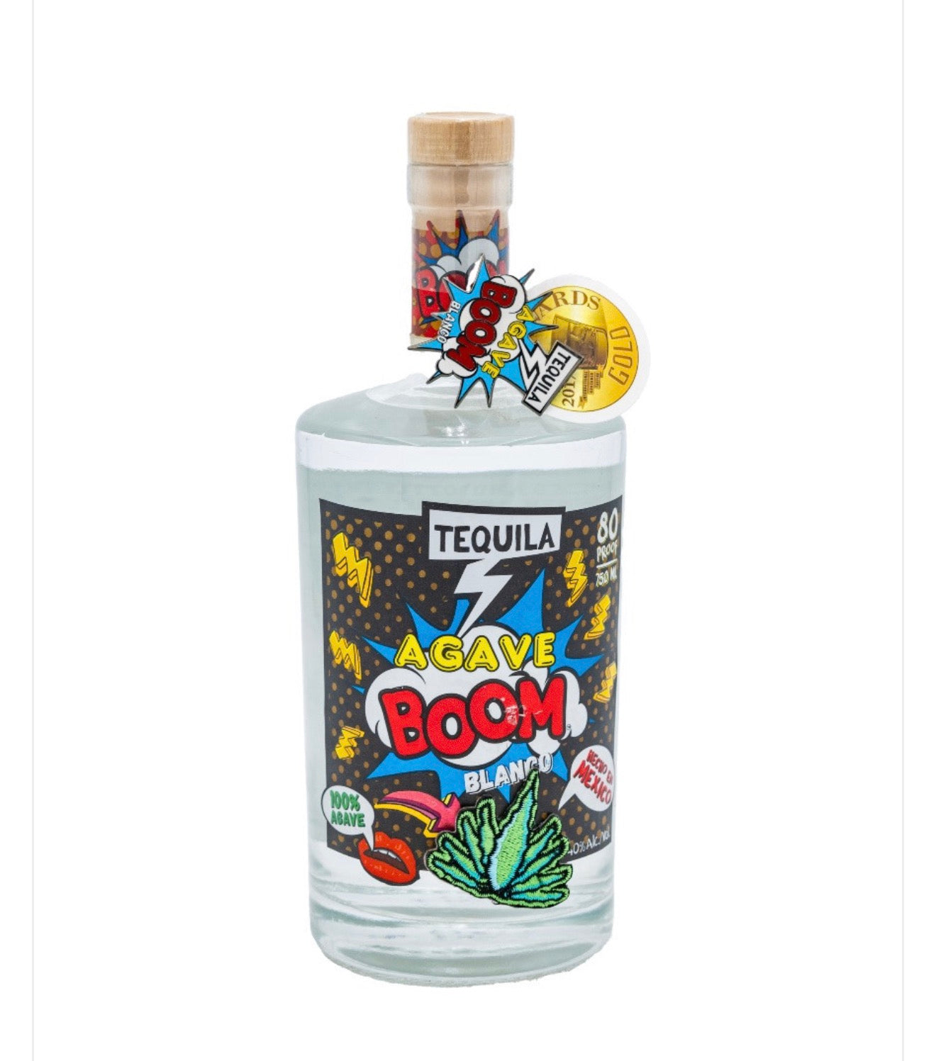 Tequila Agava Boom Blanco 750ml