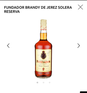 FUNDADOR BRANDY DE JEREZ SOLERA RESERVA