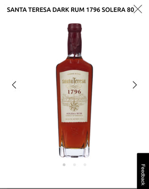 Santa Teresa 1796 Solera Rum 80