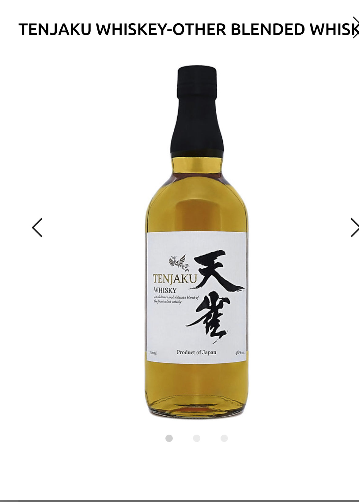 Tenjaku Blended Whisky 80