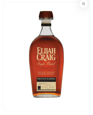 Elijah Craig Straight Bourbon Barrel Proof 10 Yr 118.2