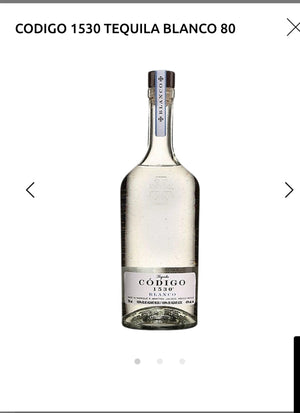 Codigo 1530 Tequila Blanco 80