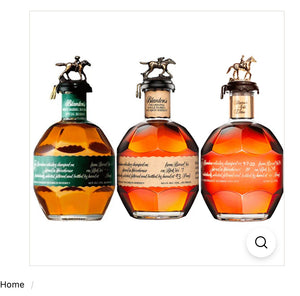 Blanton's Original Single Barrel Bourbon & Green Label & Gold Foreign Edition Bundle