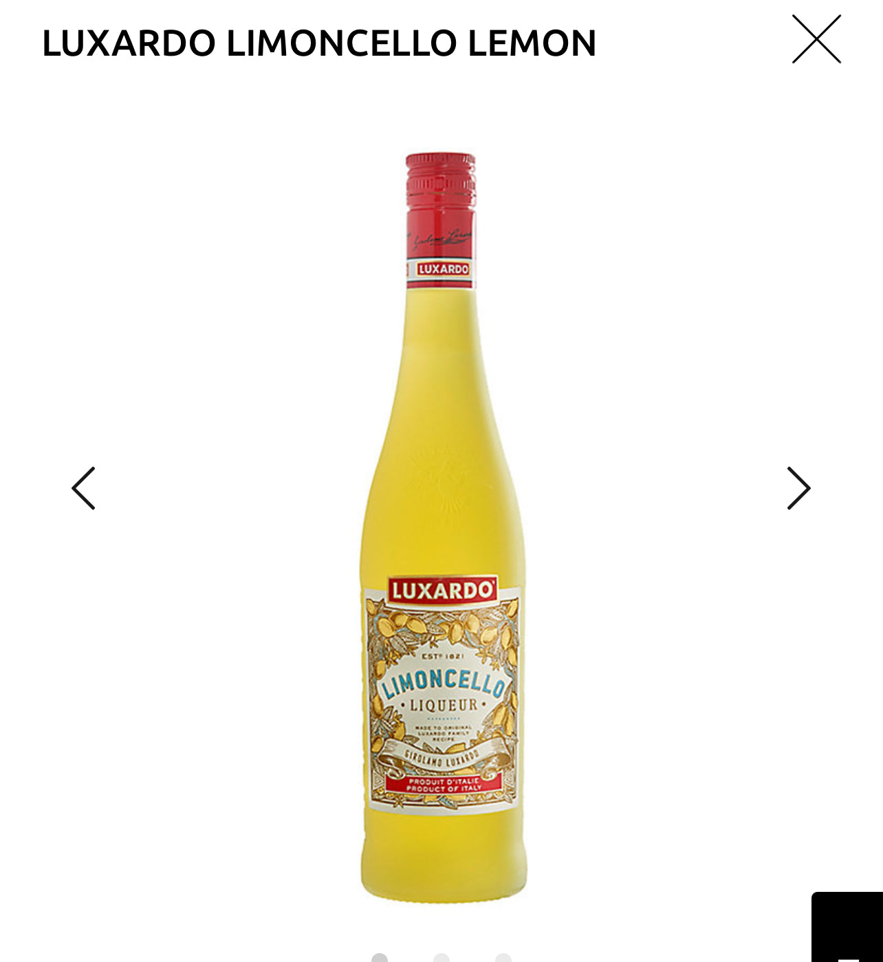 Luxardo Limoncello 54
