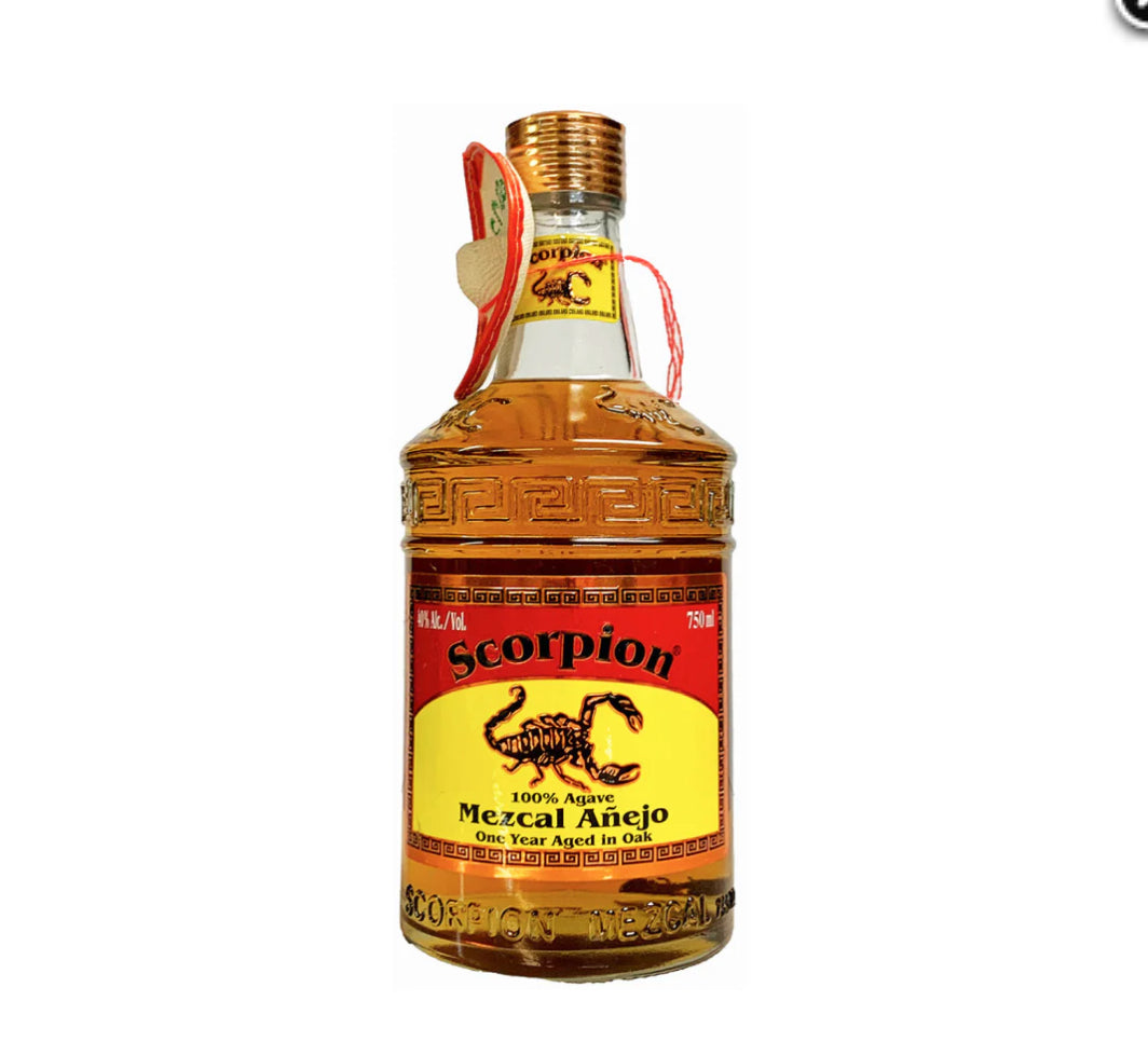 SCORPION MEZACAL ANEJO 750ML