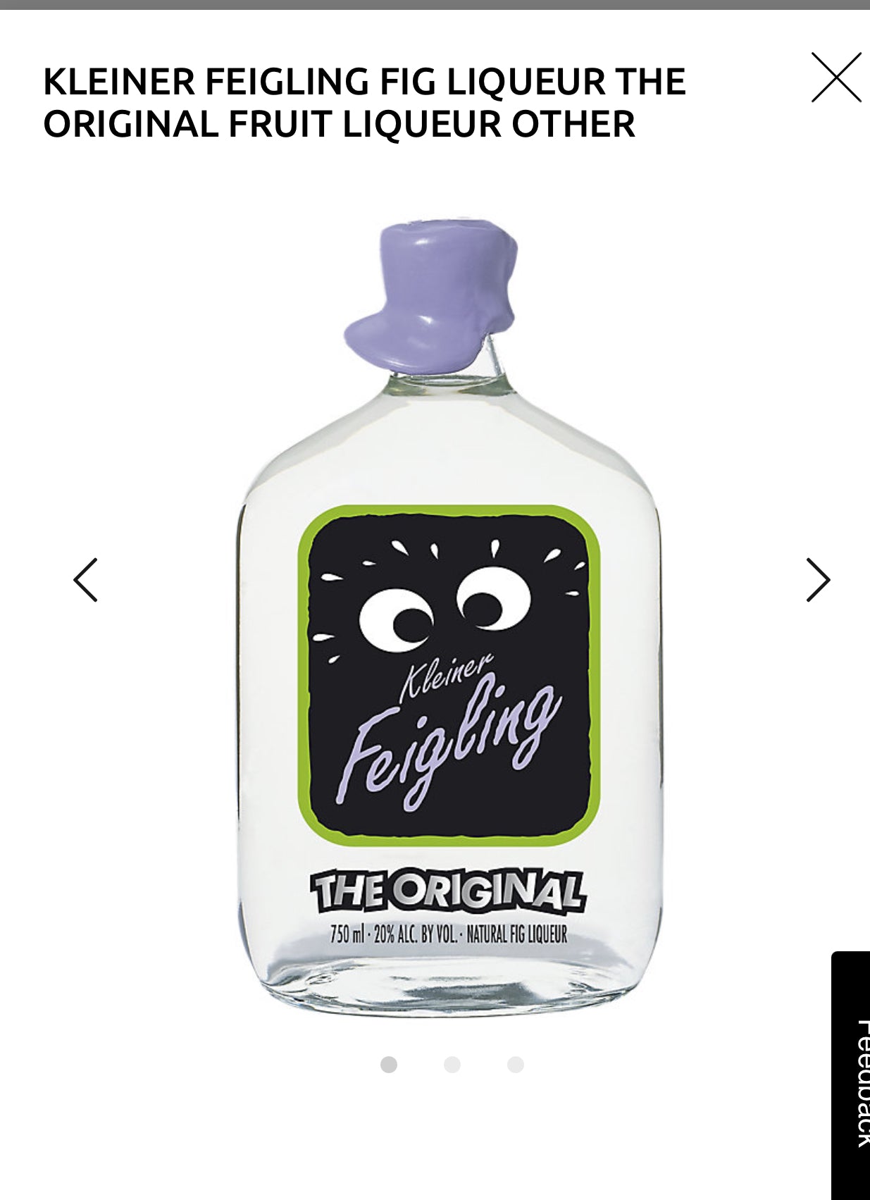 Kleiner Feigling Fig Liqueur The Original 40