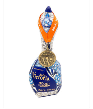 Doña Victoria Tequila Extra Anejo Blue Bottle 750ml