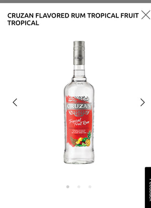 Cruzan Tropical Fruit Flavored Rum 42