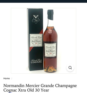 Normandin Mercier Grande Champagne Cognac Xtra Old 30 Yr 80